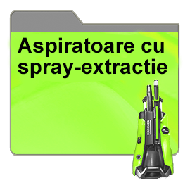 Aspiratoare cu spray-extractie