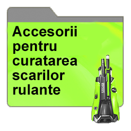 Accesorii pentru curatarea scarilor rulante