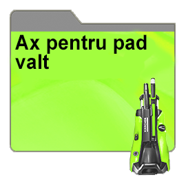 Ax pentru pad valt