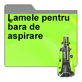 Lamele pentru bara de aspirare