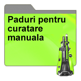 Paduri pentru curatare manuala