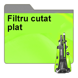 Filtru cutat plat