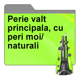 Perie valt principala, cu peri moi/naturali