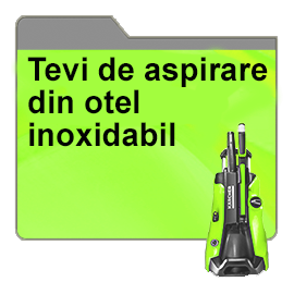 Tevi de aspirare din otel inoxidabil