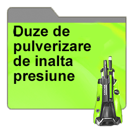 Duze de pulverizare de inalta presiune