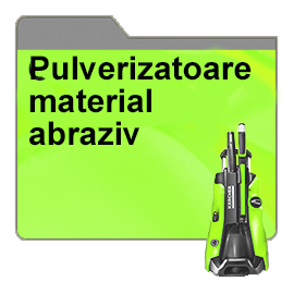 Pulverizatoare material abraziv