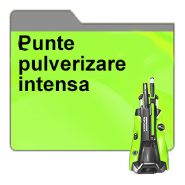 Punte pulverizare intensa