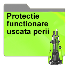 Protectie functionare uscata perii